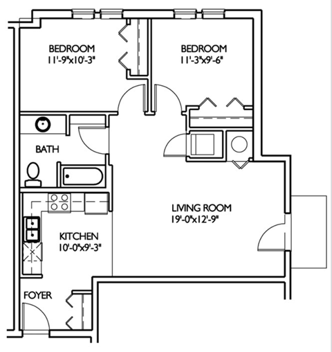 305 Park Ave West 1-3 Beds Apartment, Affordable, Fee Managed, Income Restriction for Rent - Photo Gallery 32
